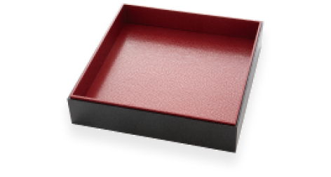 正方形8.5寸(黒)箱