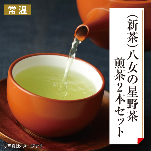【新茶】八女の星野茶煎茶　２本セット